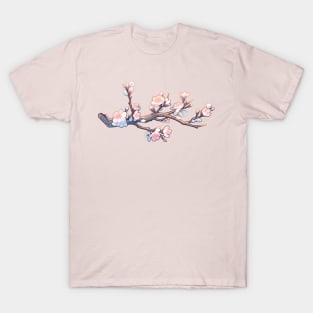 Kawaii Cherry Blossom Branch T-Shirt